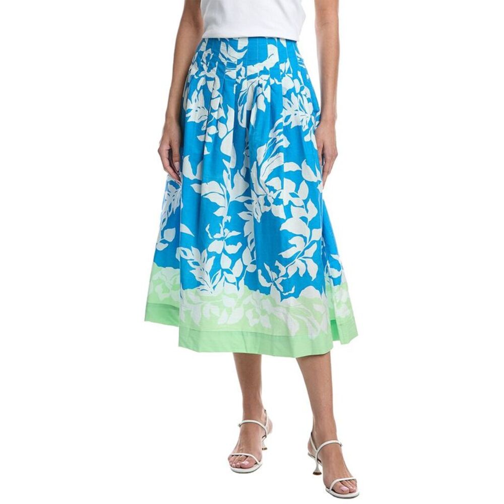 Yumi Kim Womens  Palma Midi Skirt, Blue